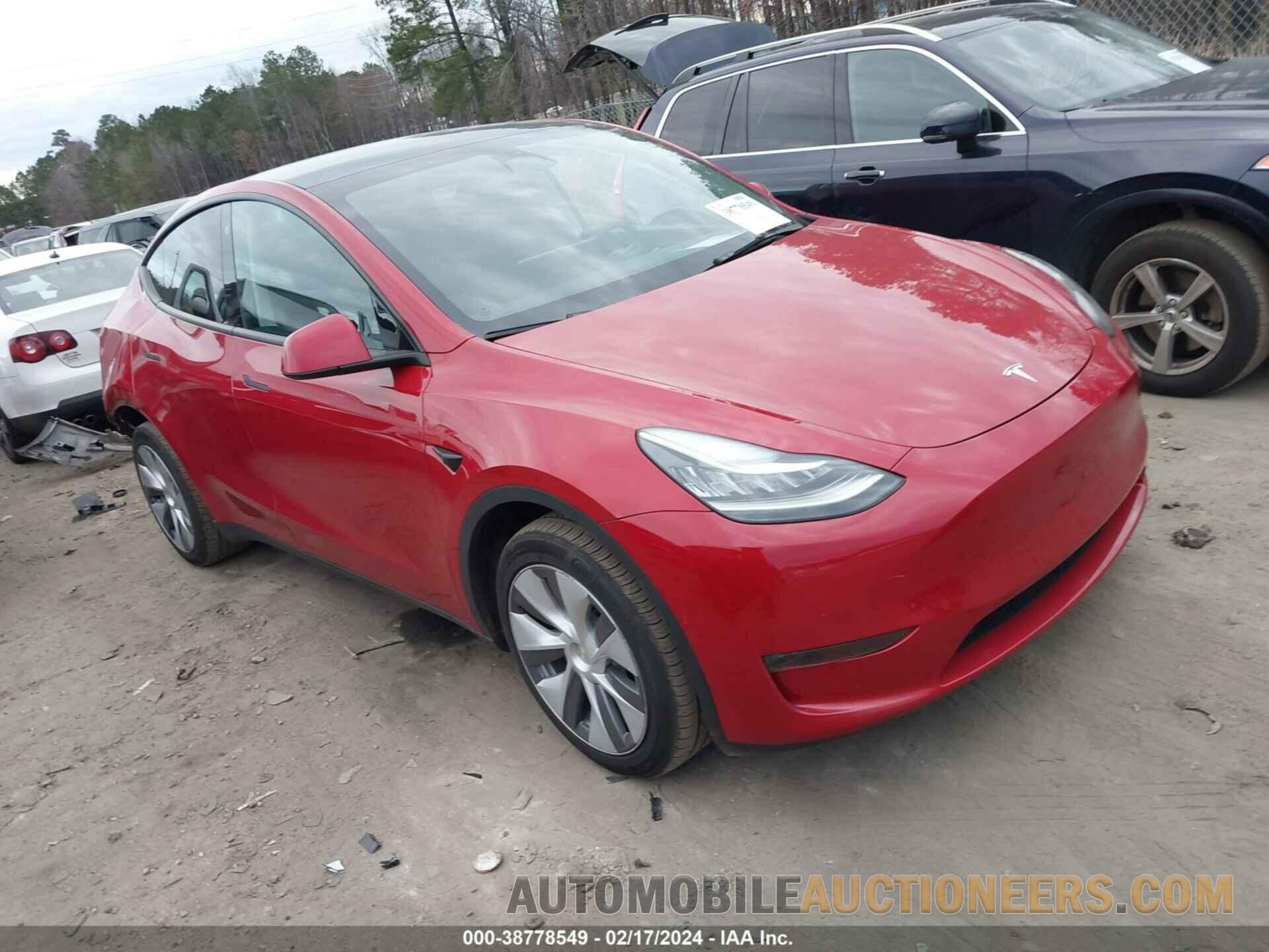 7SAYGDEE8NA016160 TESLA MODEL Y 2022