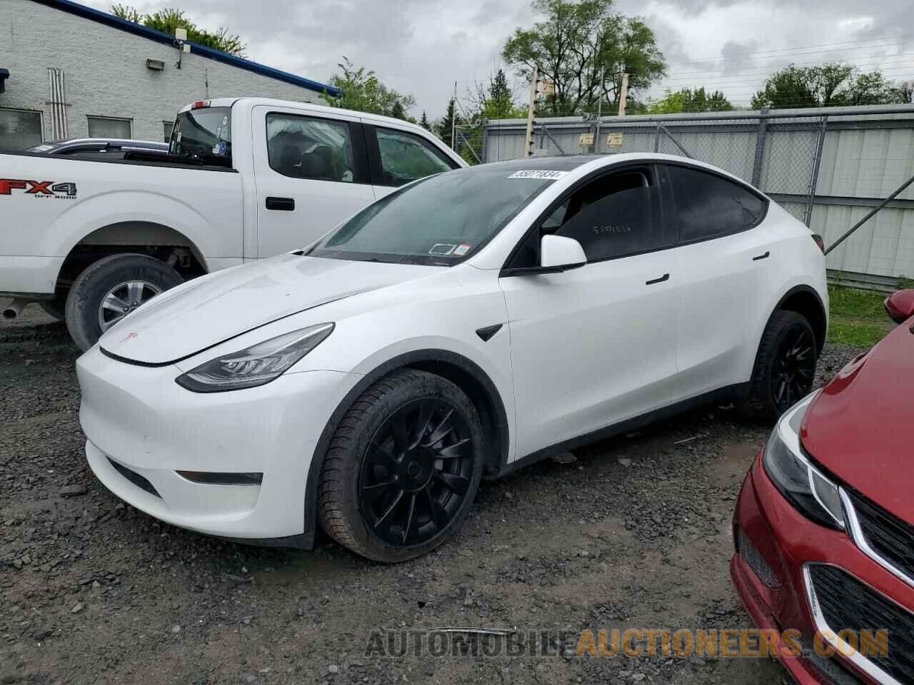 7SAYGDEE8NA017244 TESLA MODEL Y 2022