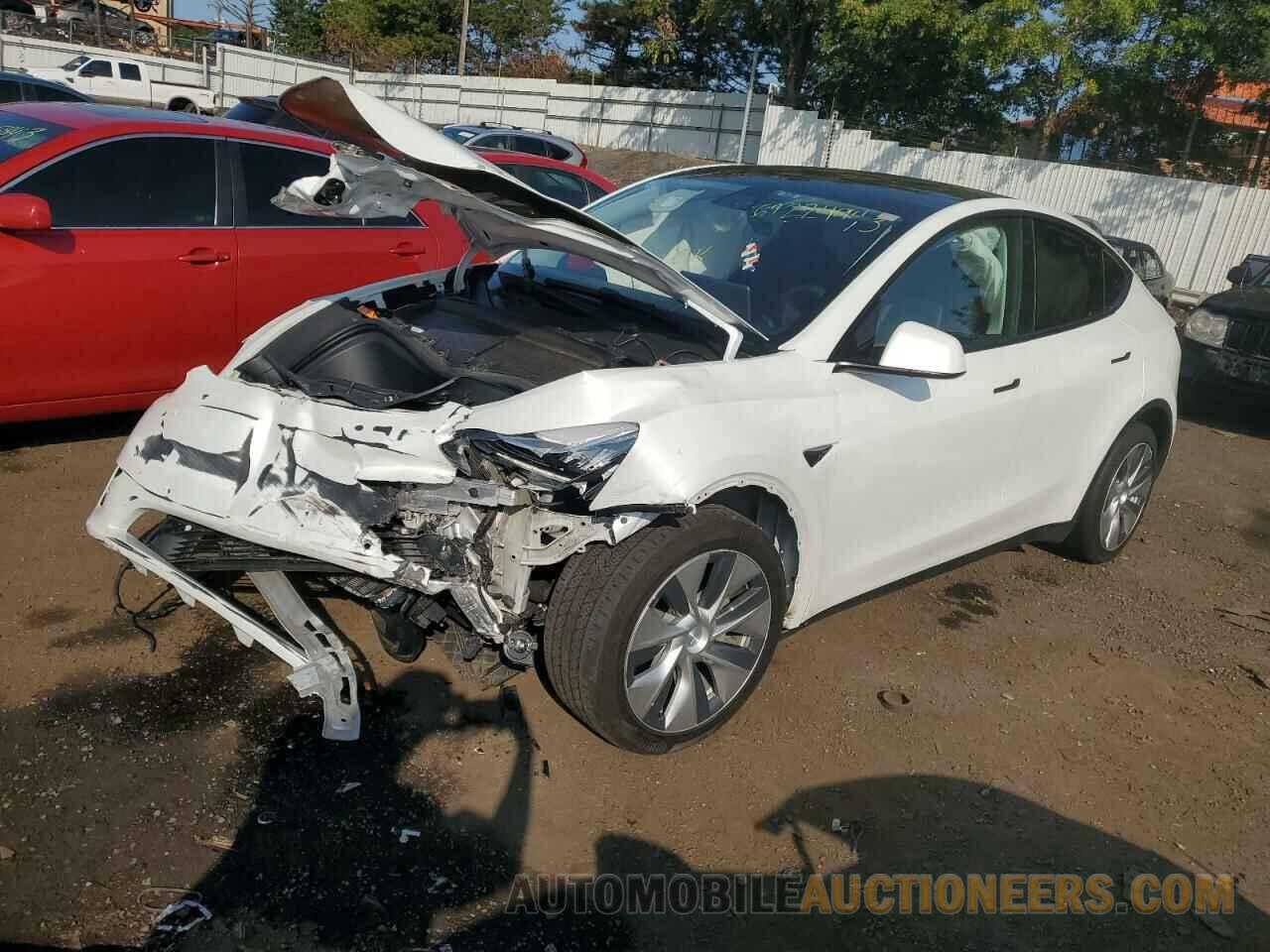 7SAYGDEE8NF318096 TESLA MODEL Y 2022