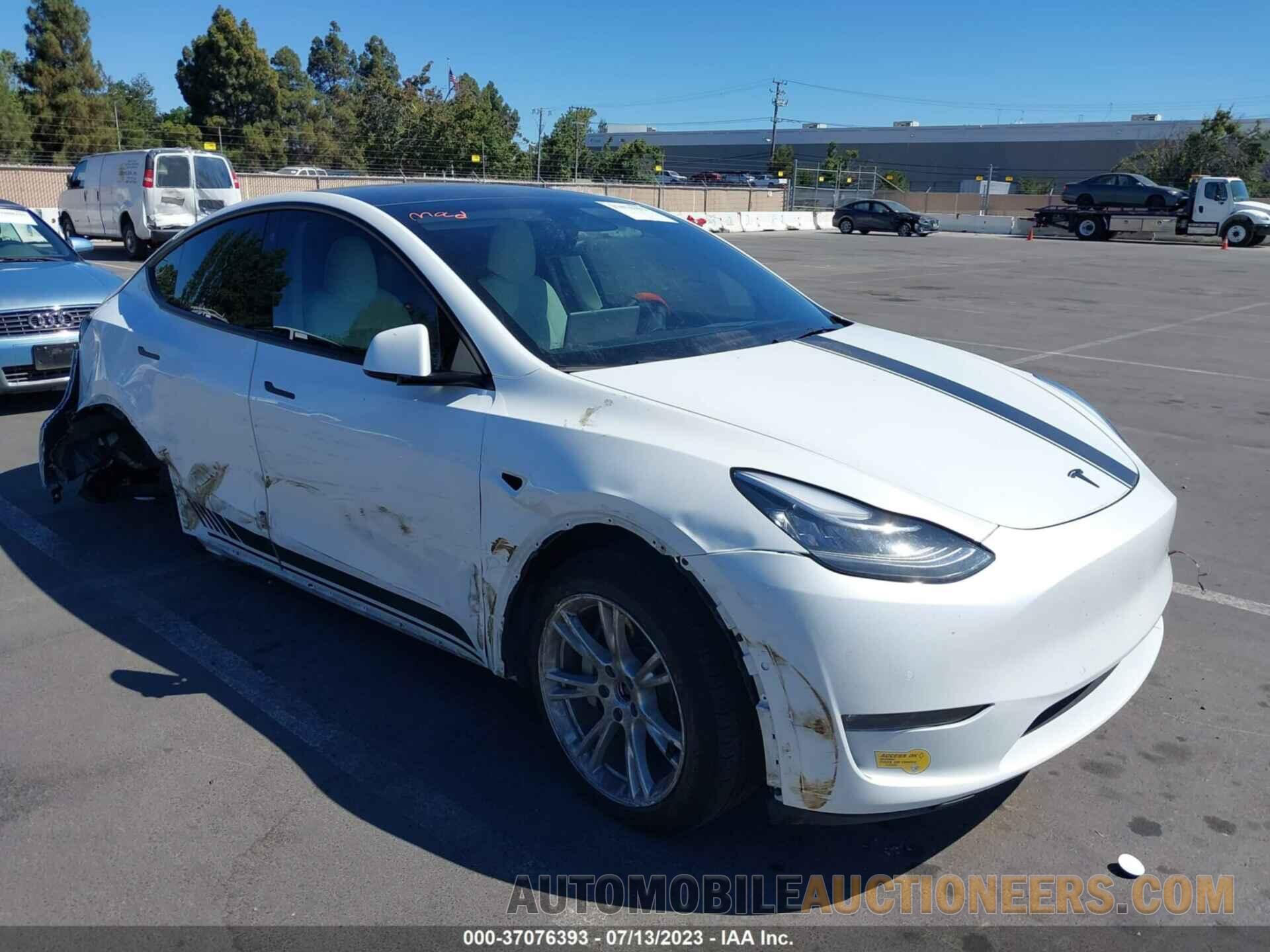 7SAYGDEE8NF353799 TESLA MODEL Y 2022