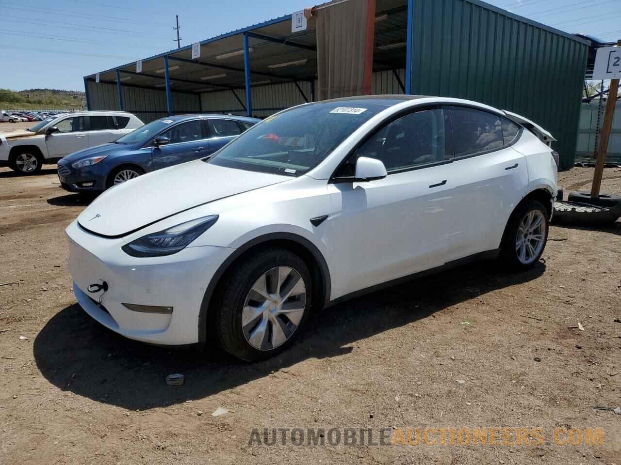 7SAYGDEE8NF355925 TESLA MODEL Y 2022