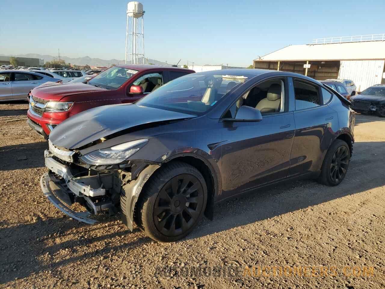 7SAYGDEE8NF355987 TESLA MODEL Y 2022