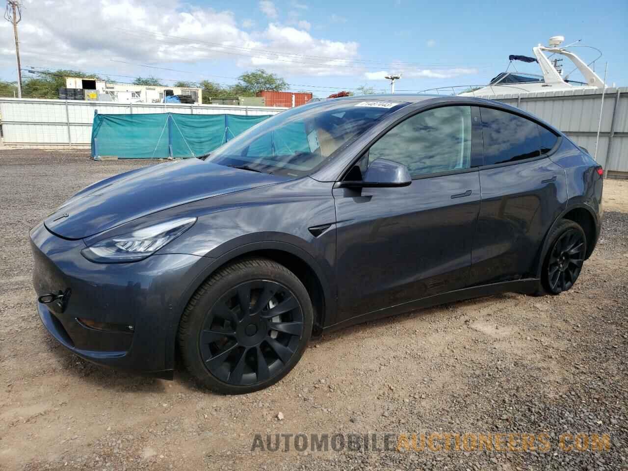 7SAYGDEE8NF356458 TESLA MODEL Y 2022