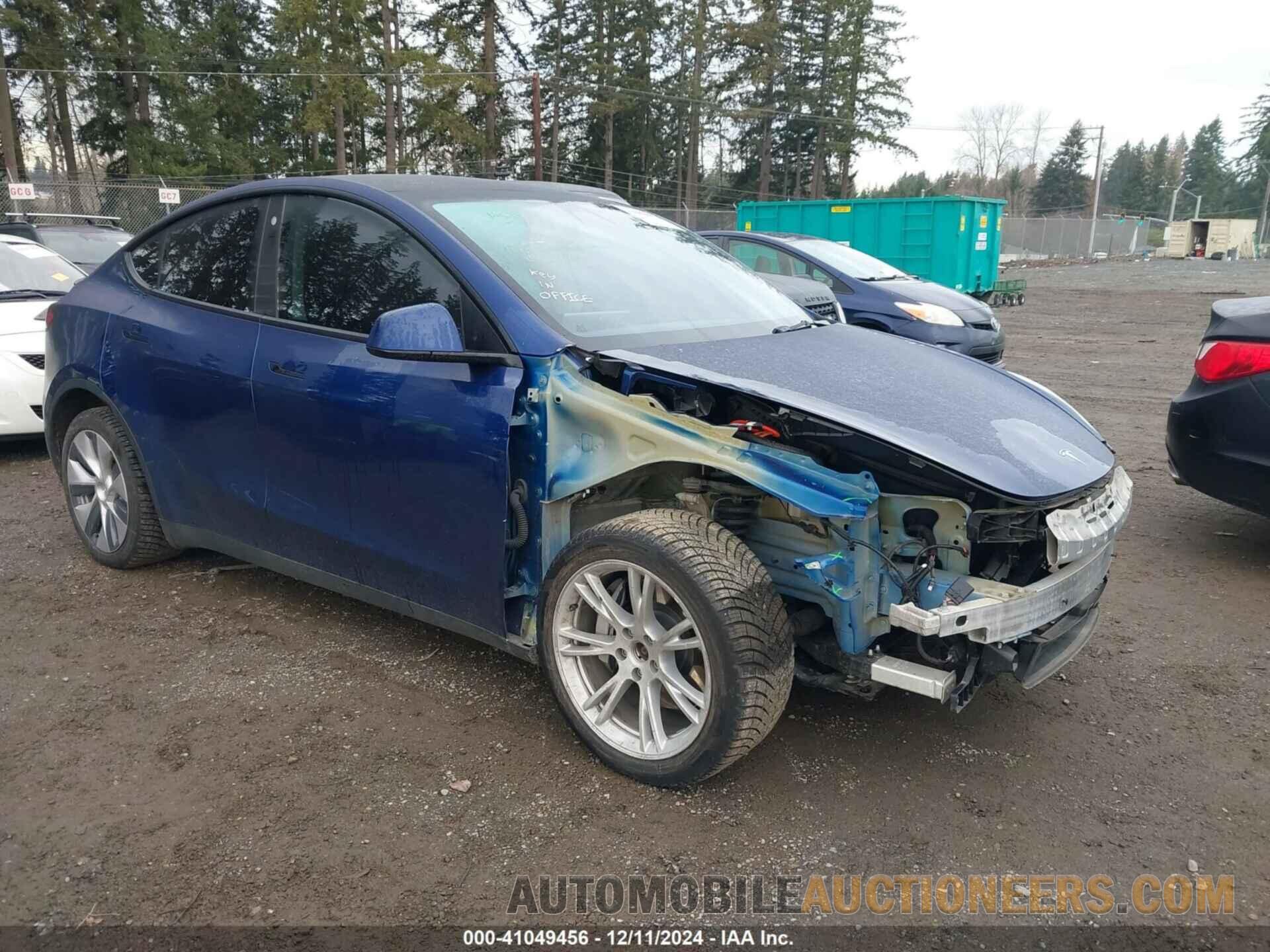 7SAYGDEE8NF376077 TESLA MODEL Y 2022