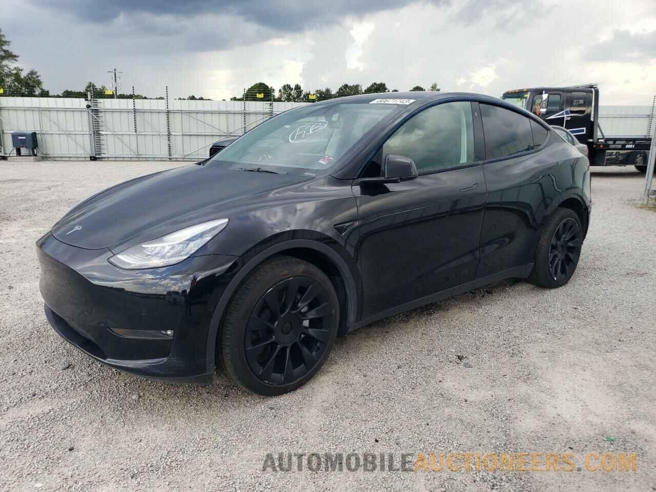 7SAYGDEE8NF376385 TESLA MODEL Y 2022