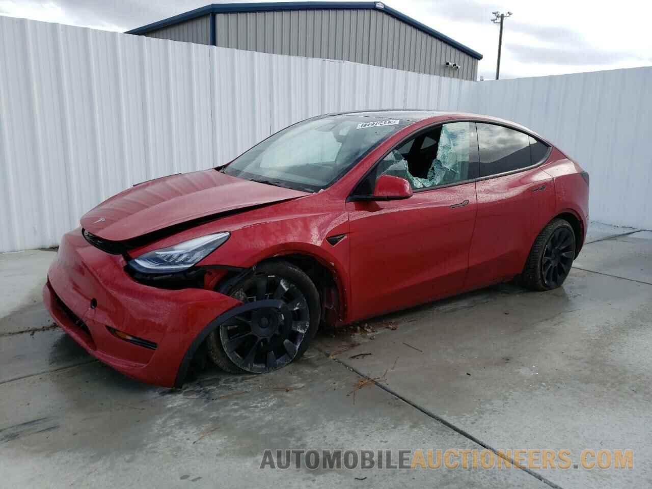 7SAYGDEE8NF386706 TESLA MODEL Y 2022