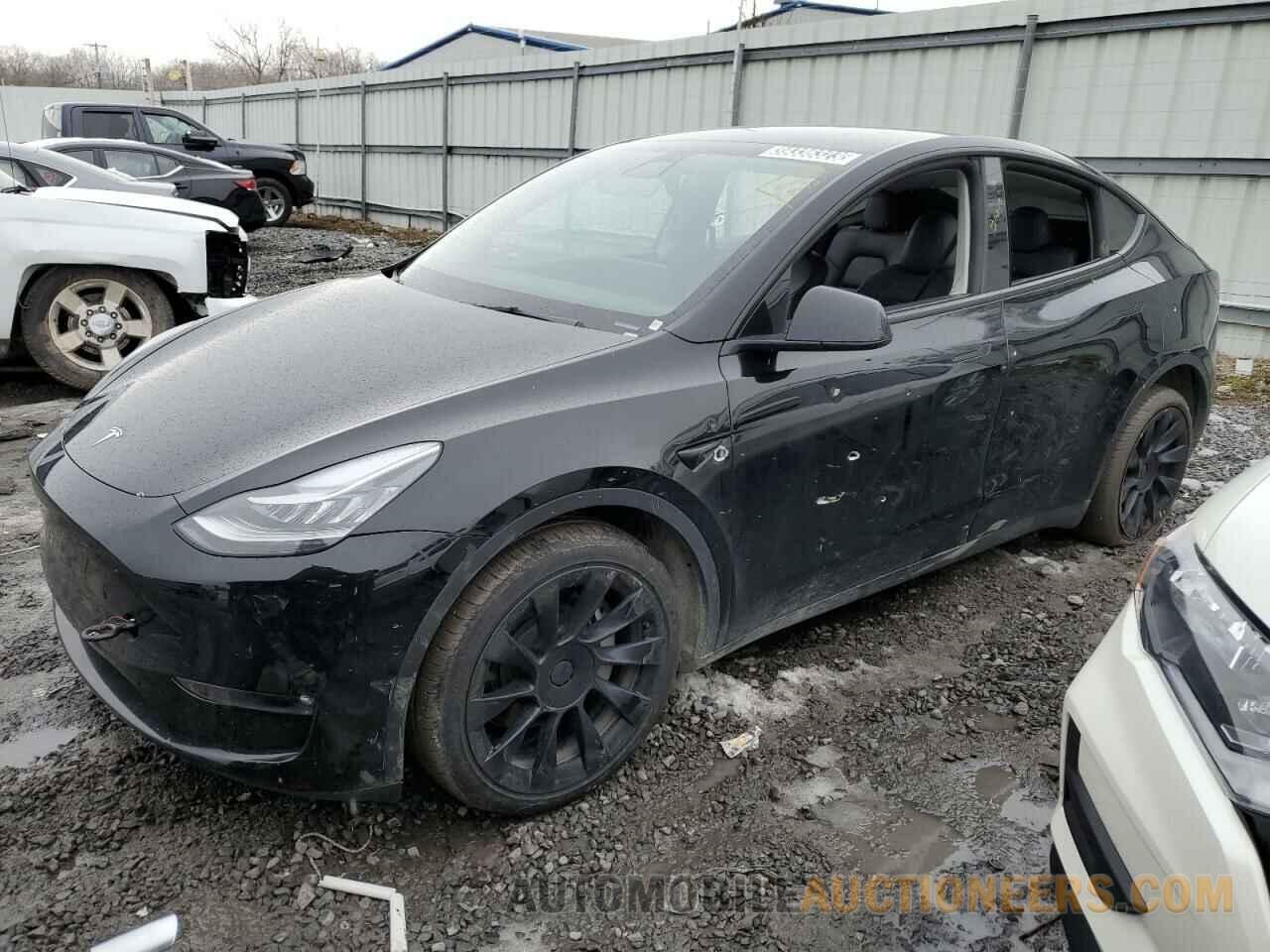 7SAYGDEE8NF387080 TESLA MODEL Y 2022