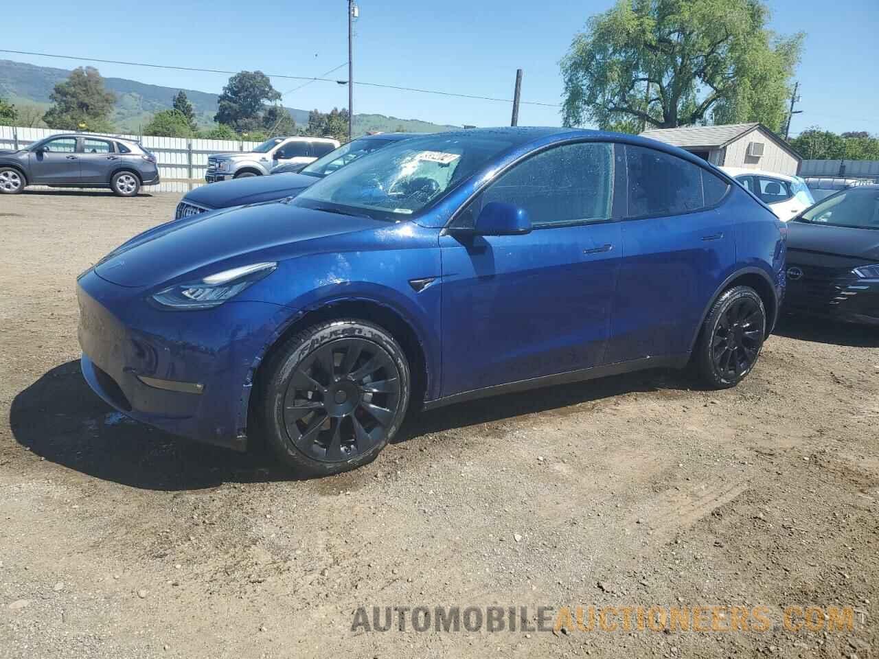 7SAYGDEE8NF387192 TESLA MODEL Y 2022