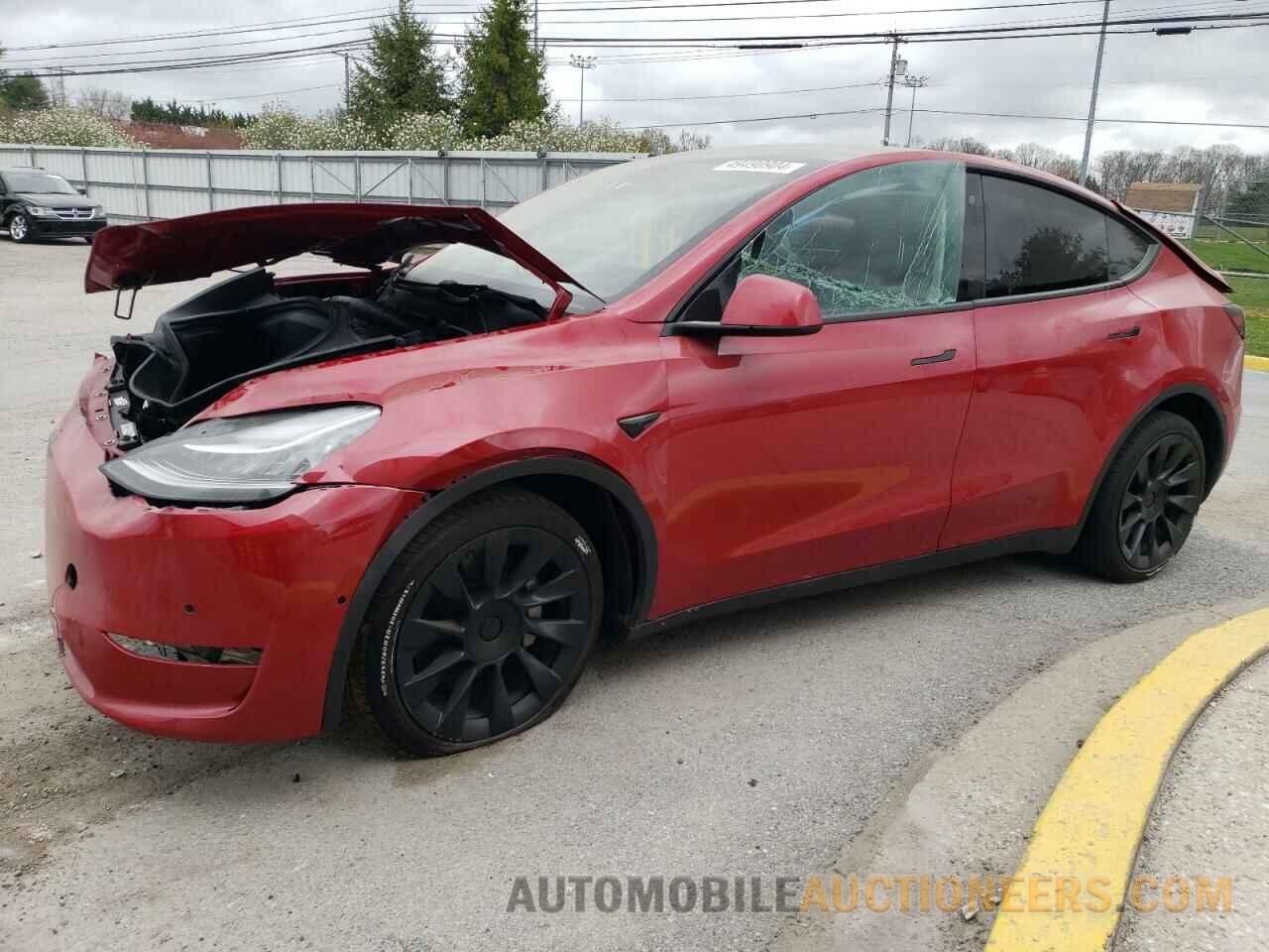 7SAYGDEE8NF393977 TESLA MODEL Y 2022