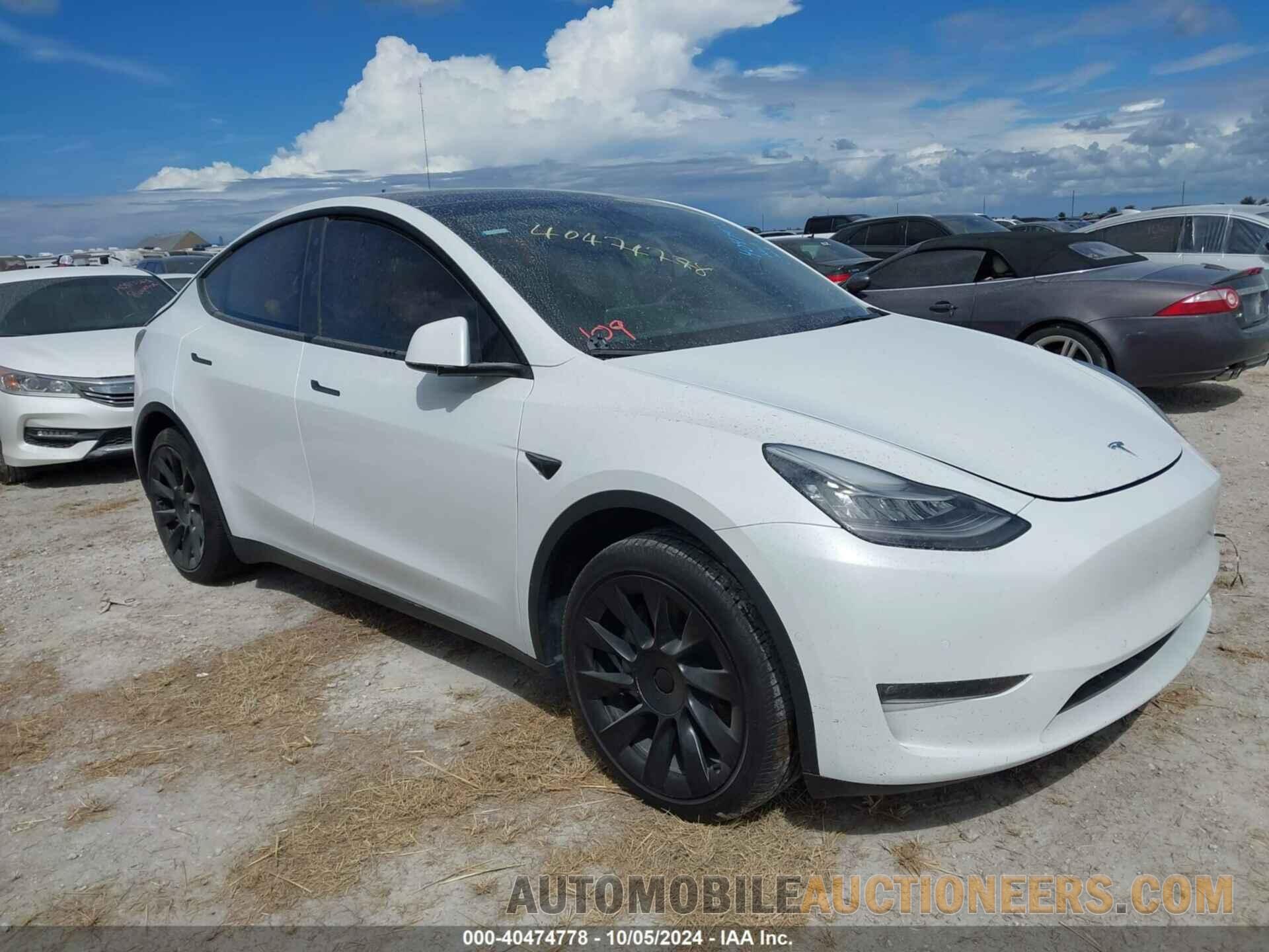 7SAYGDEE8NF401172 TESLA MODEL Y 2022