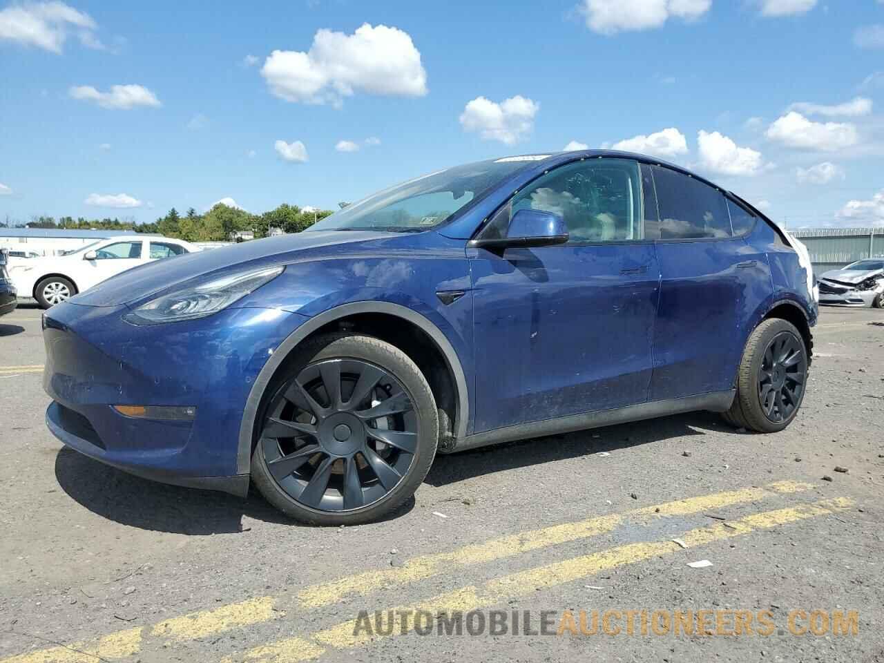 7SAYGDEE8NF414097 TESLA MODEL Y 2022