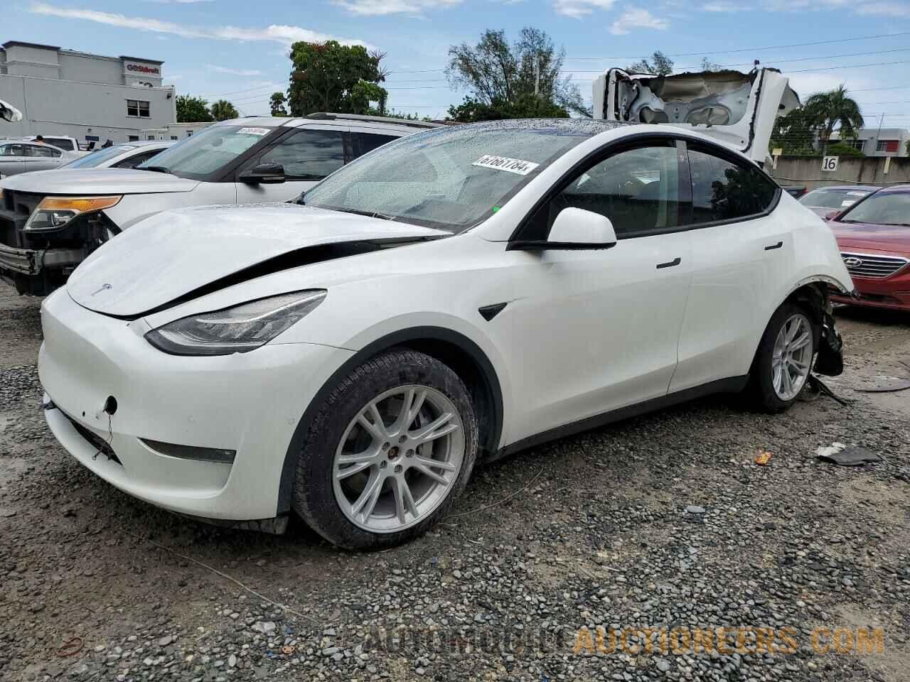 7SAYGDEE8NF439730 TESLA MODEL Y 2022