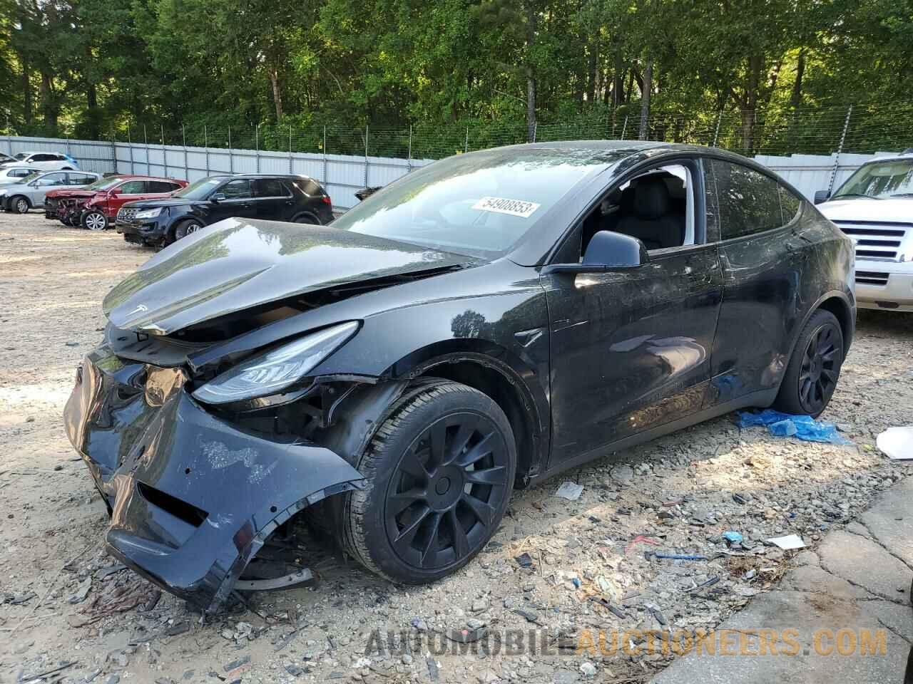 7SAYGDEE8NF439825 TESLA MODEL Y 2022