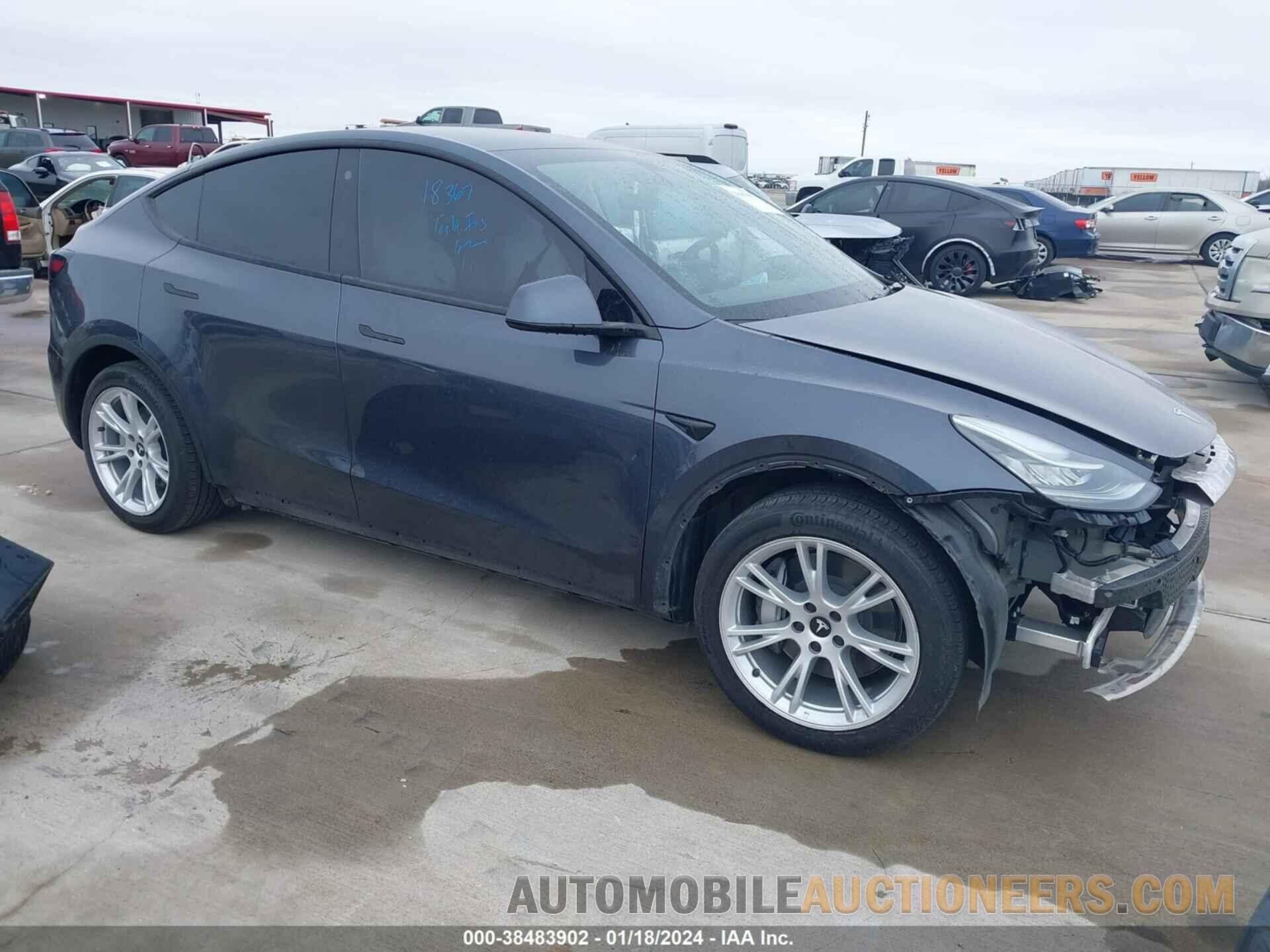 7SAYGDEE8NF443468 TESLA MODEL Y 2022