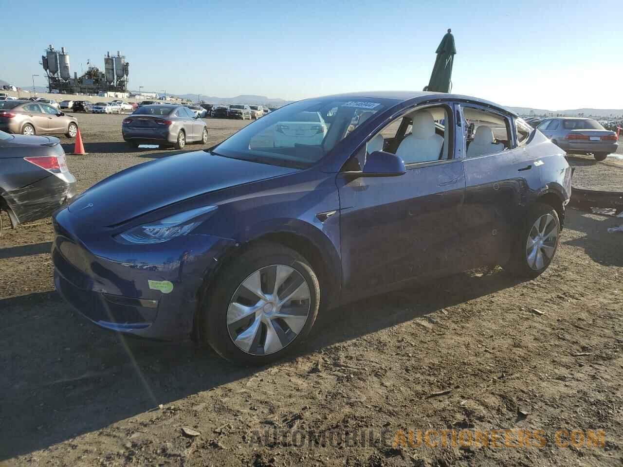 7SAYGDEE8NF444023 TESLA MODEL Y 2022