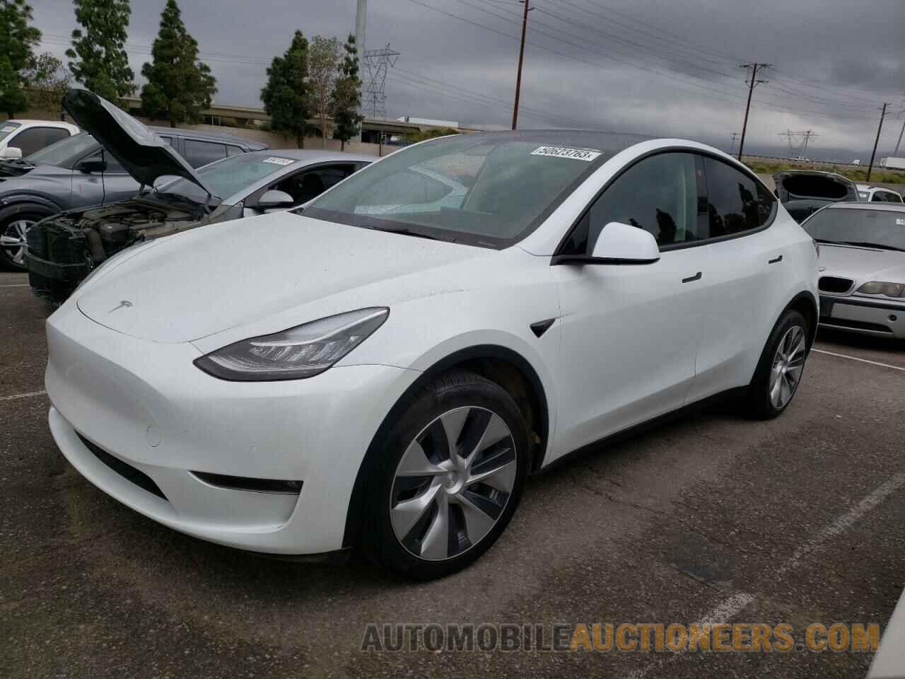 7SAYGDEE8NF462084 TESLA MODEL Y 2022