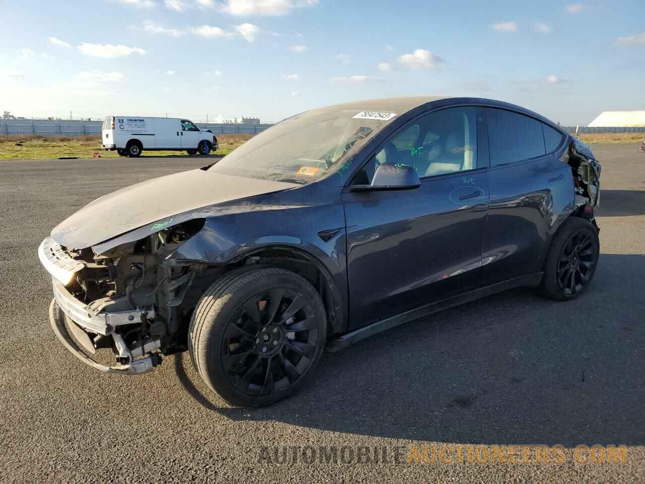 7SAYGDEE8NF532506 TESLA MODEL Y 2022