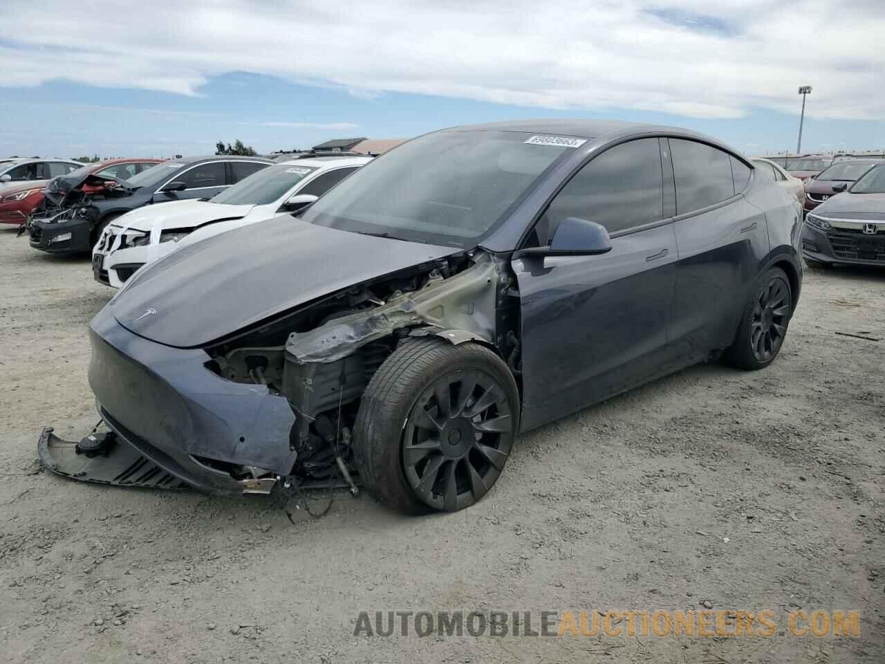 7SAYGDEE8NF553792 TESLA MODEL Y 2022