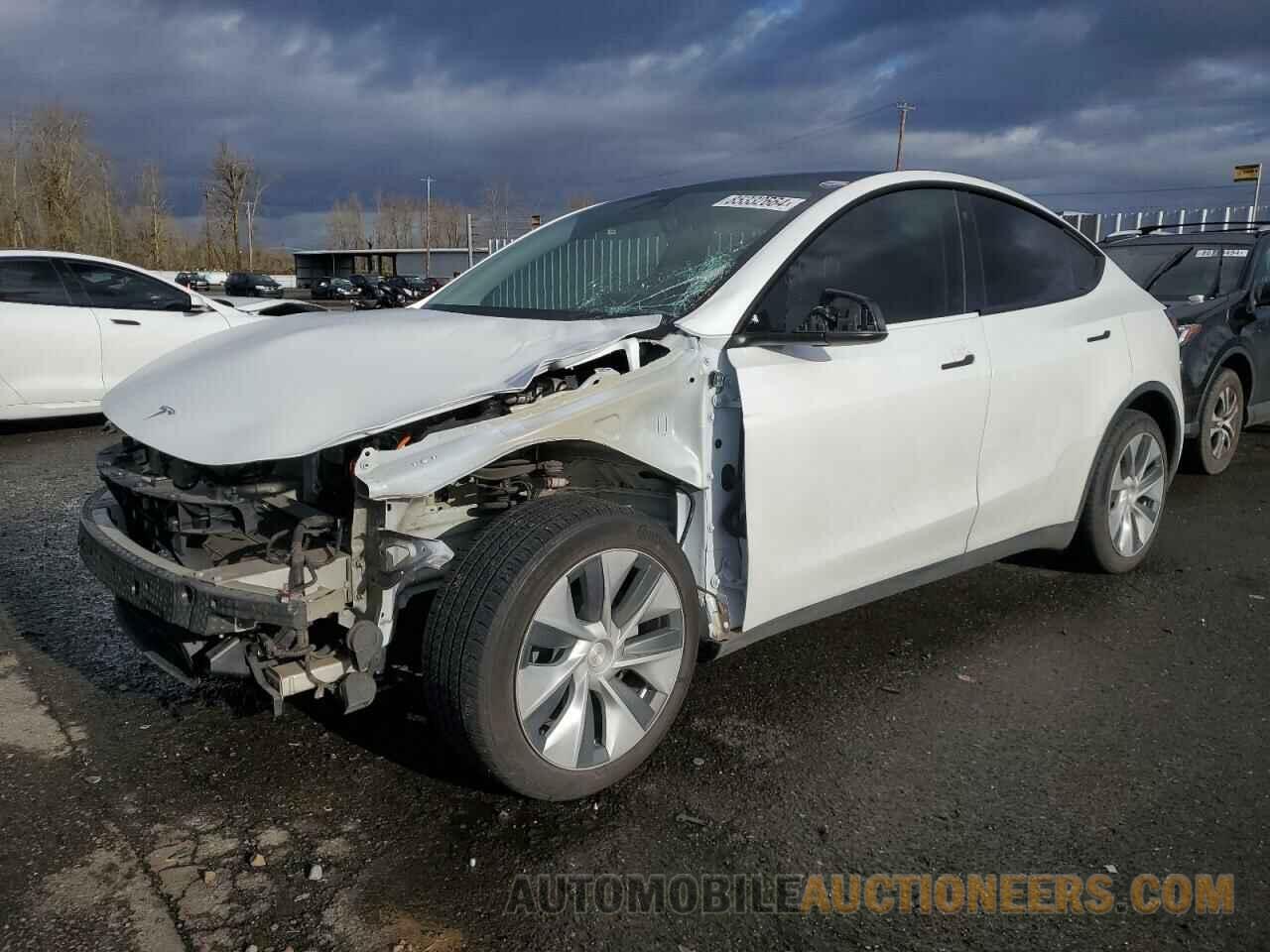 7SAYGDEE8NF556384 TESLA MODEL Y 2022