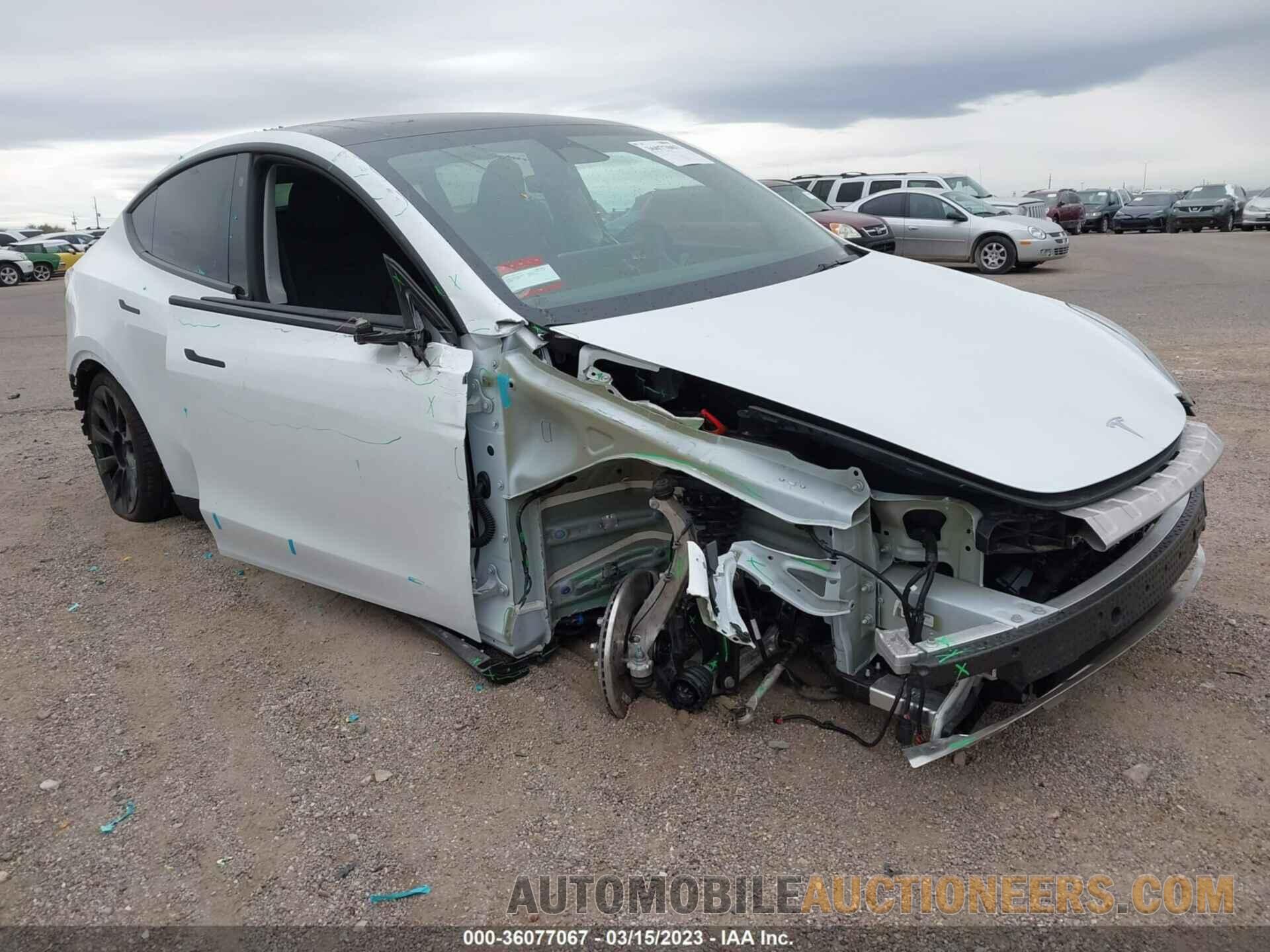 7SAYGDEE8PA034418 TESLA MODEL Y 2023