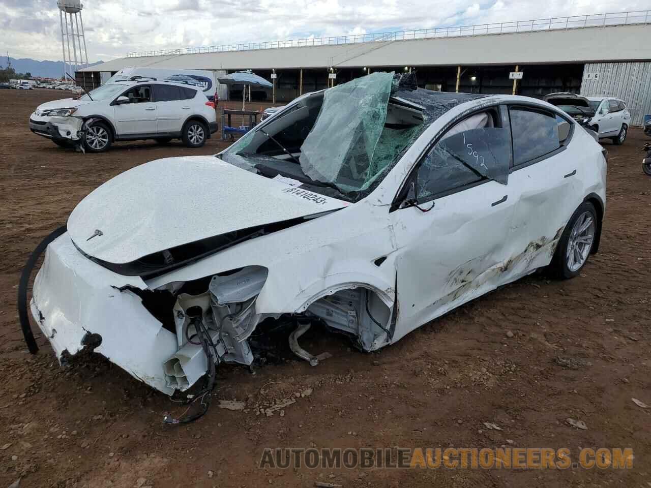 7SAYGDEE8PF621592 TESLA MODEL Y 2023