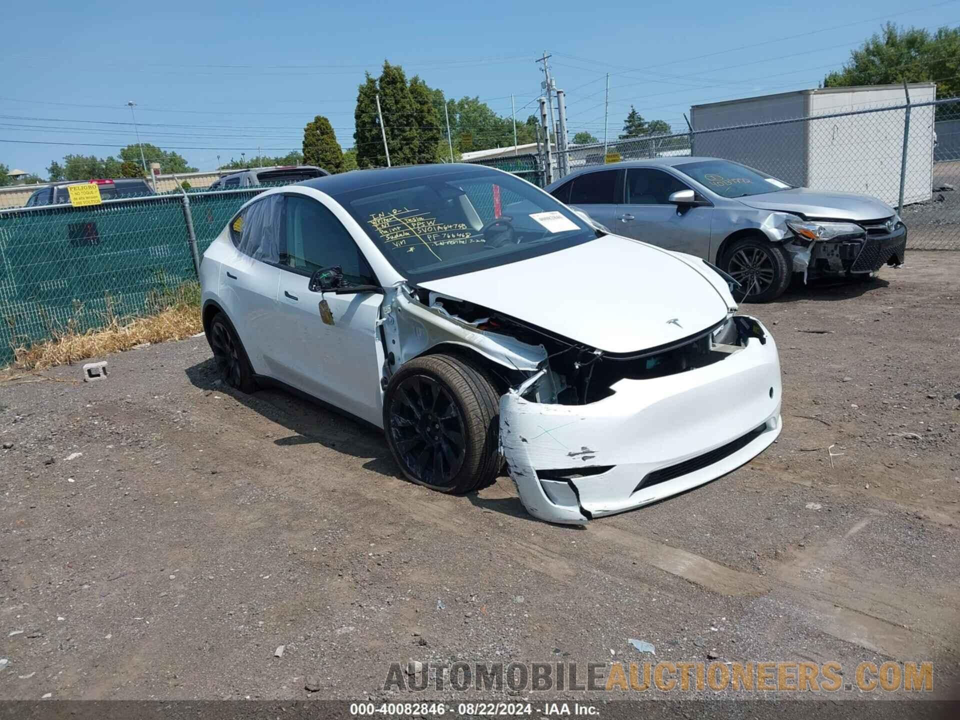 7SAYGDEE8PF766468 TESLA MODEL Y 2023