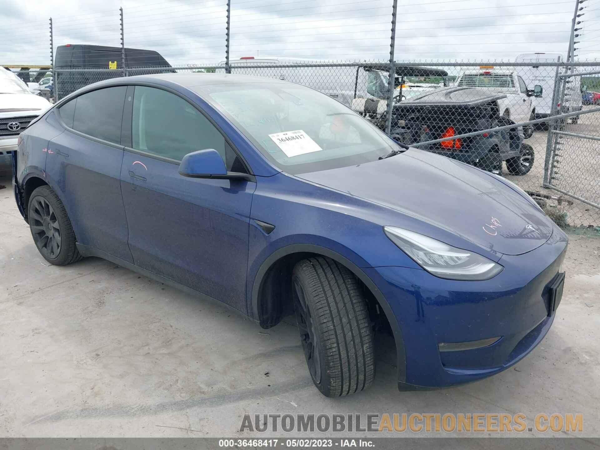 7SAYGDEE9NA002607 TESLA MODEL Y 2022