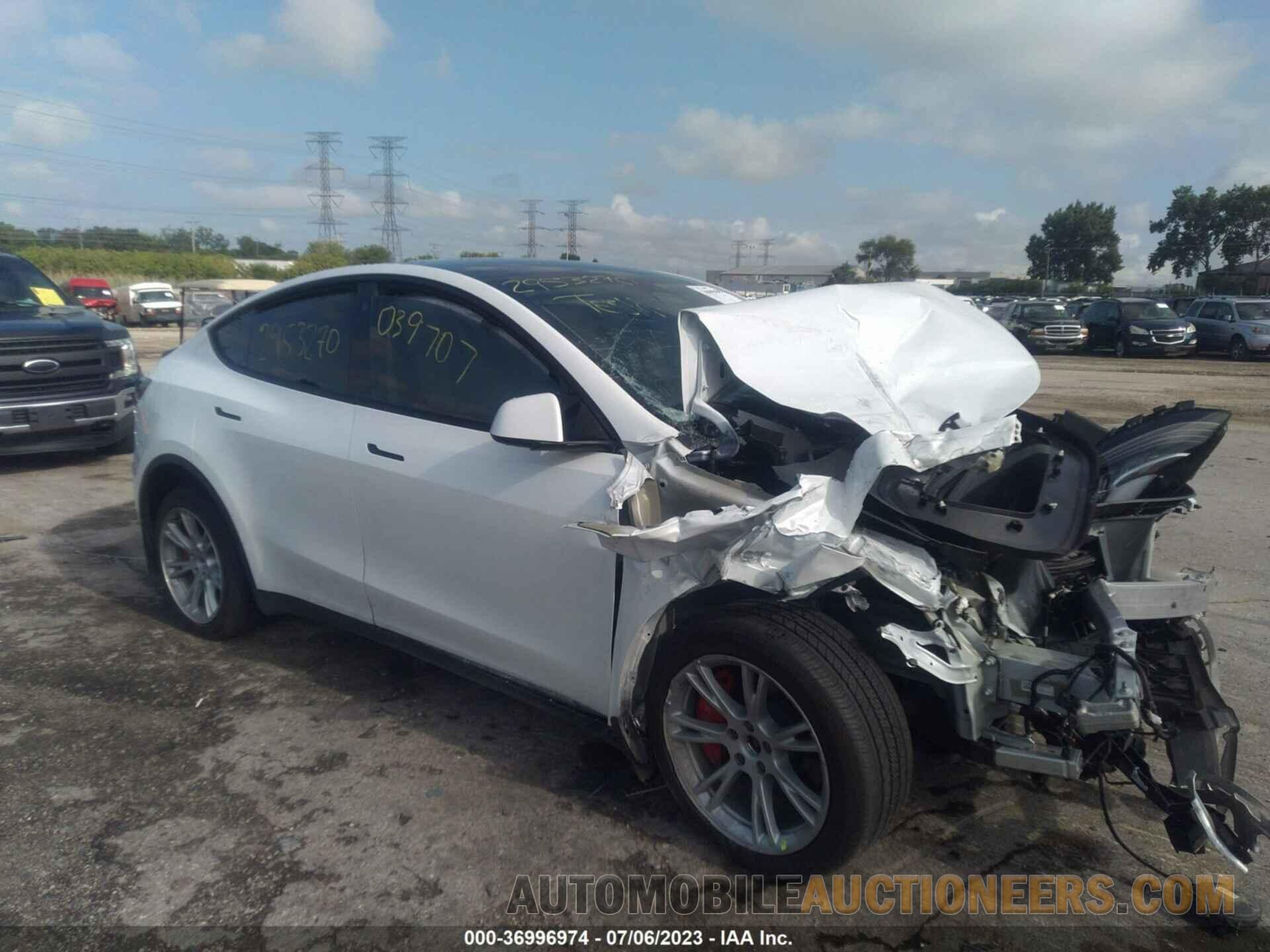 7SAYGDEE9NA012781 TESLA MODEL Y 2022