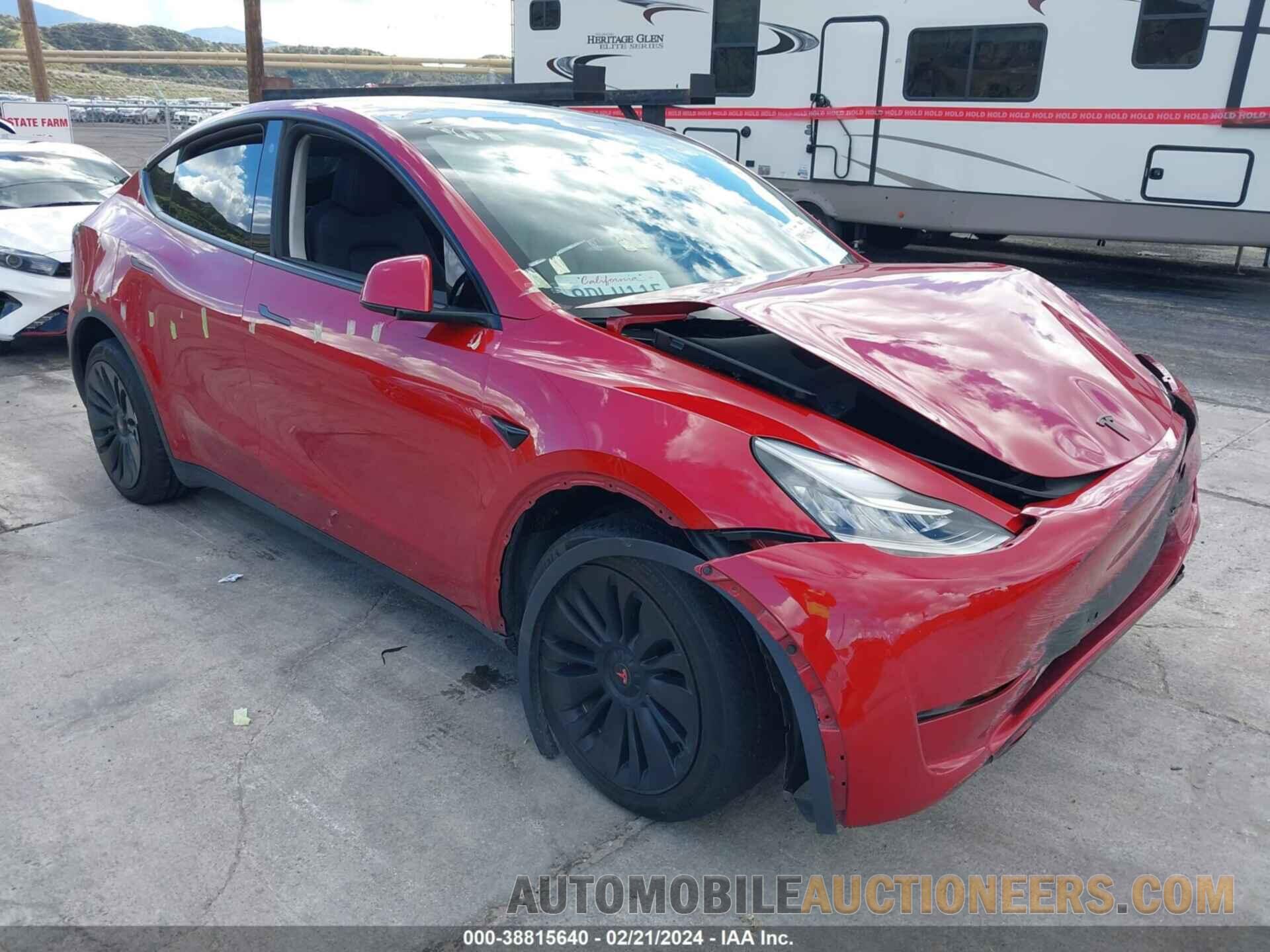 7SAYGDEE9NA021173 TESLA MODEL Y 2022