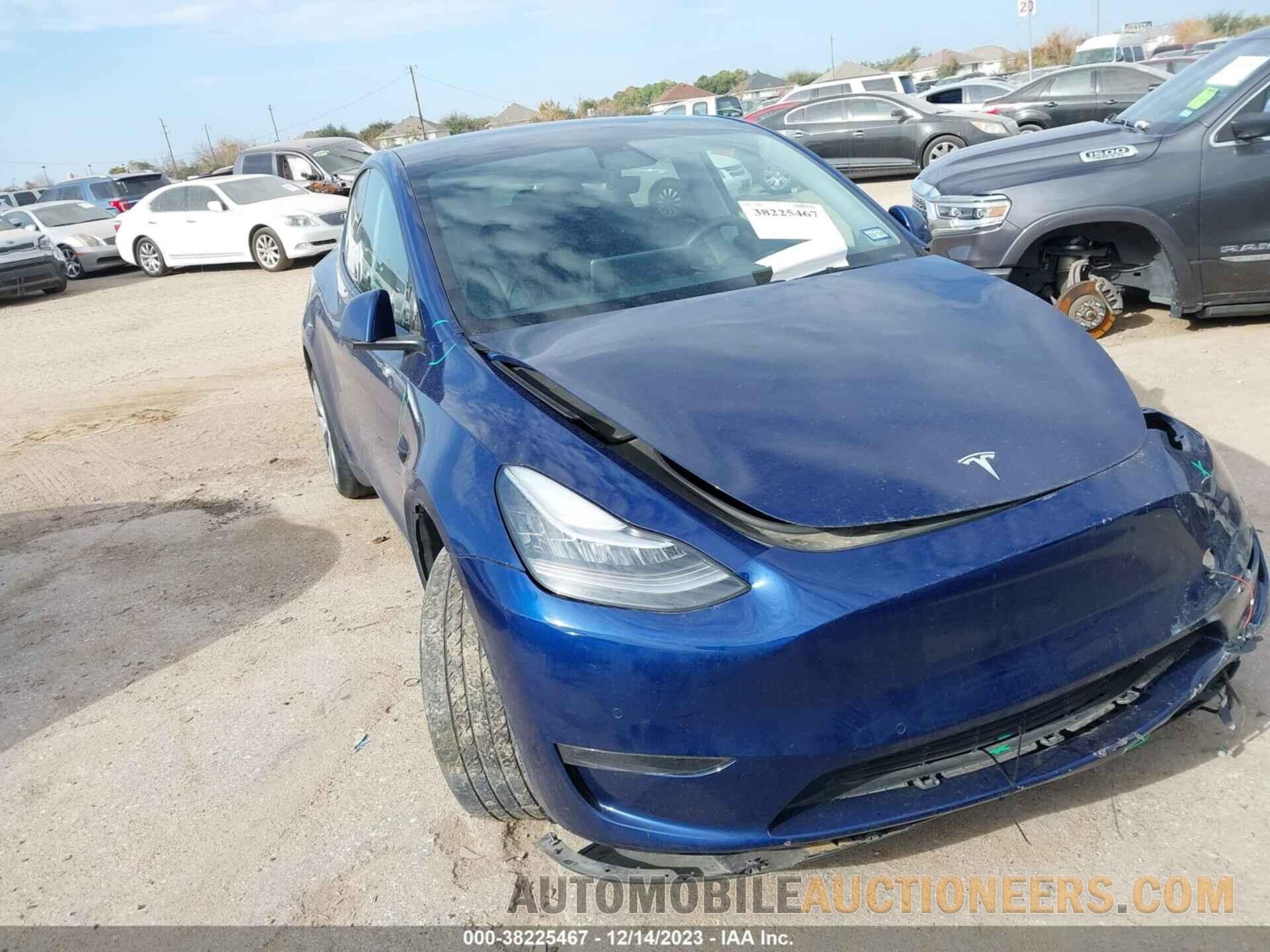 7SAYGDEE9NF307155 TESLA MODEL Y 2022