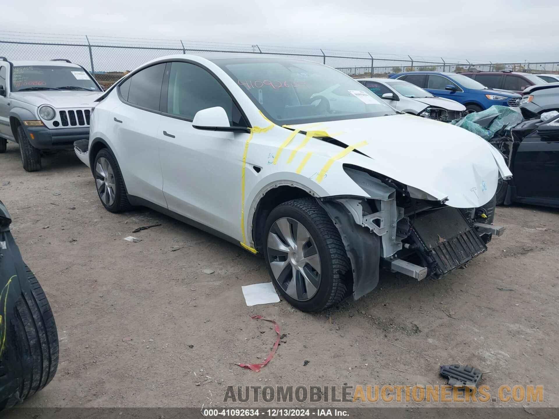 7SAYGDEE9NF314297 TESLA MODEL Y 2022