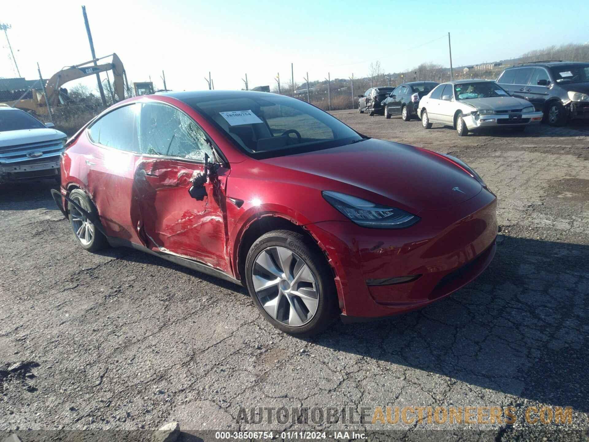 7SAYGDEE9NF317412 TESLA MODEL Y 2022