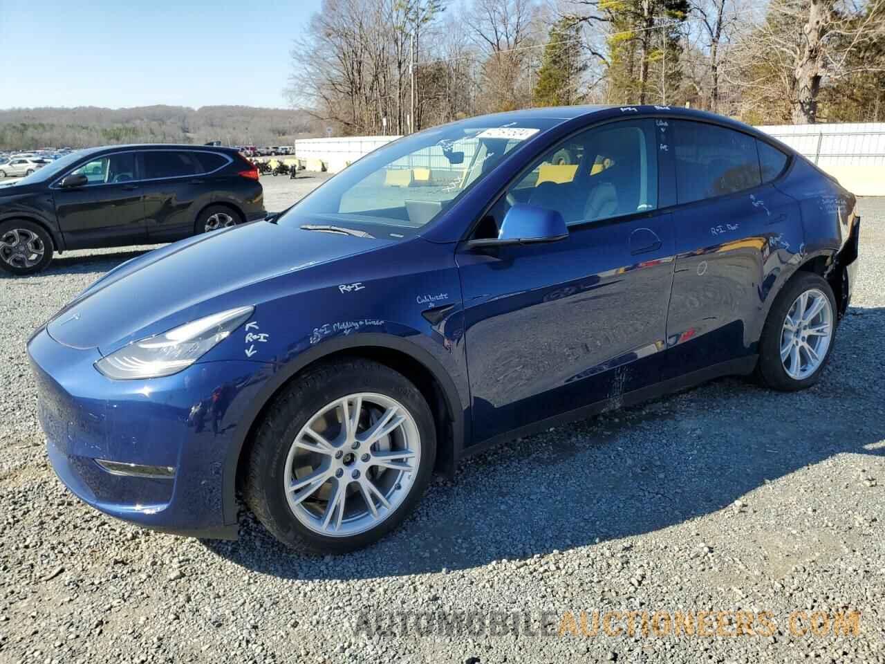 7SAYGDEE9NF331617 TESLA MODEL Y 2022