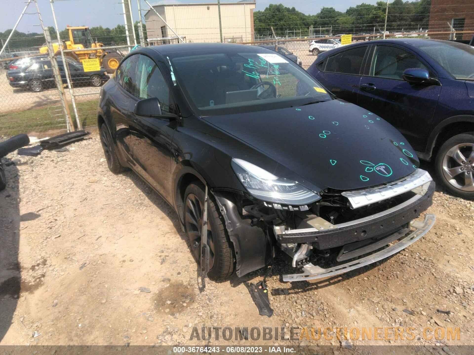 7SAYGDEE9NF356047 TESLA MODEL Y 2022