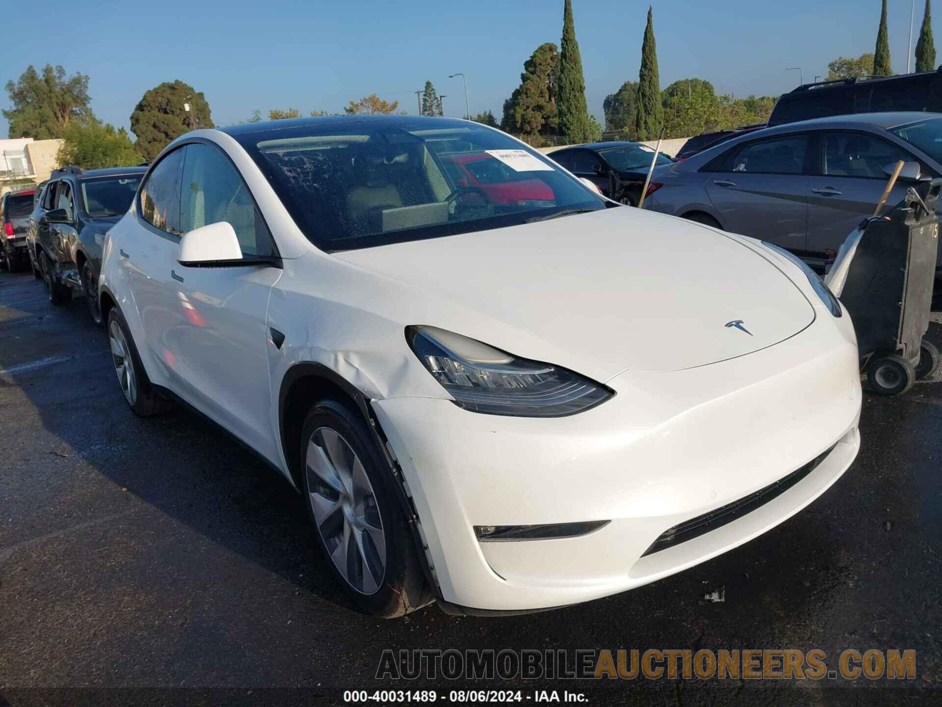 7SAYGDEE9NF377187 TESLA MODEL Y 2022