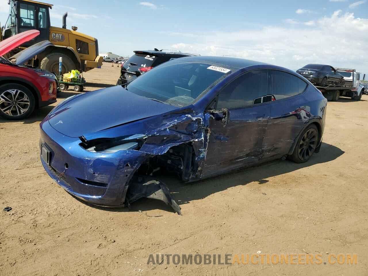 7SAYGDEE9NF387198 TESLA MODEL Y 2022