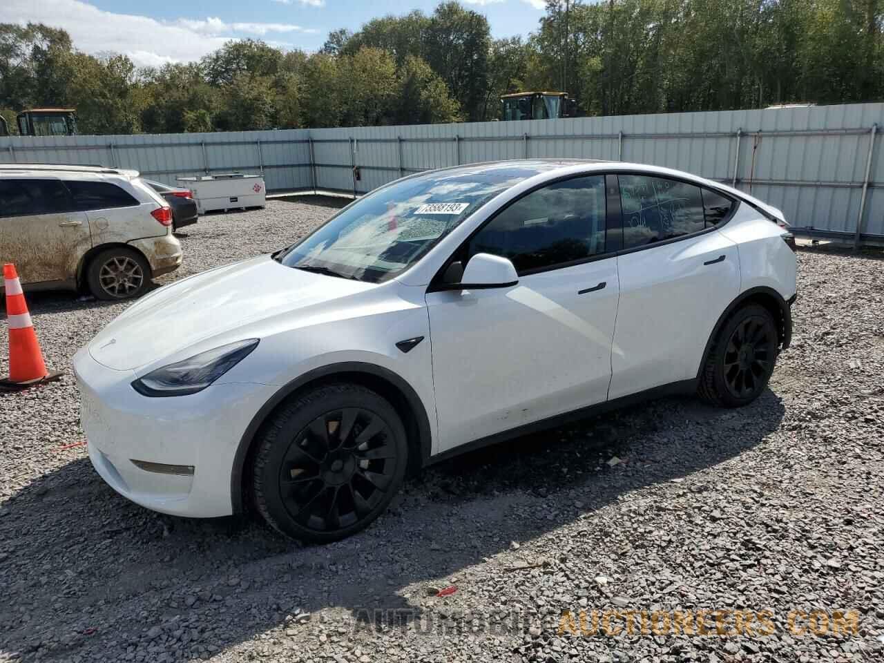 7SAYGDEE9NF390280 TESLA MODEL Y 2022