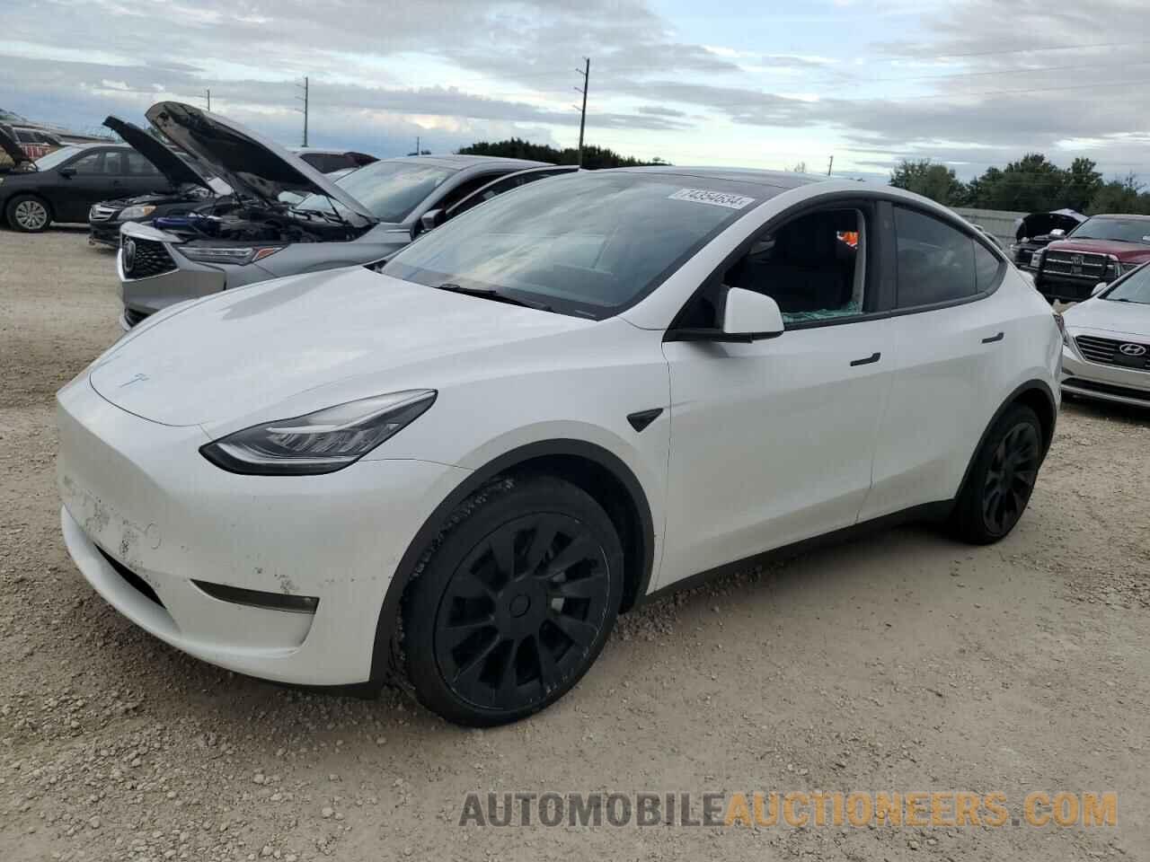 7SAYGDEE9NF460196 TESLA MODEL Y 2022