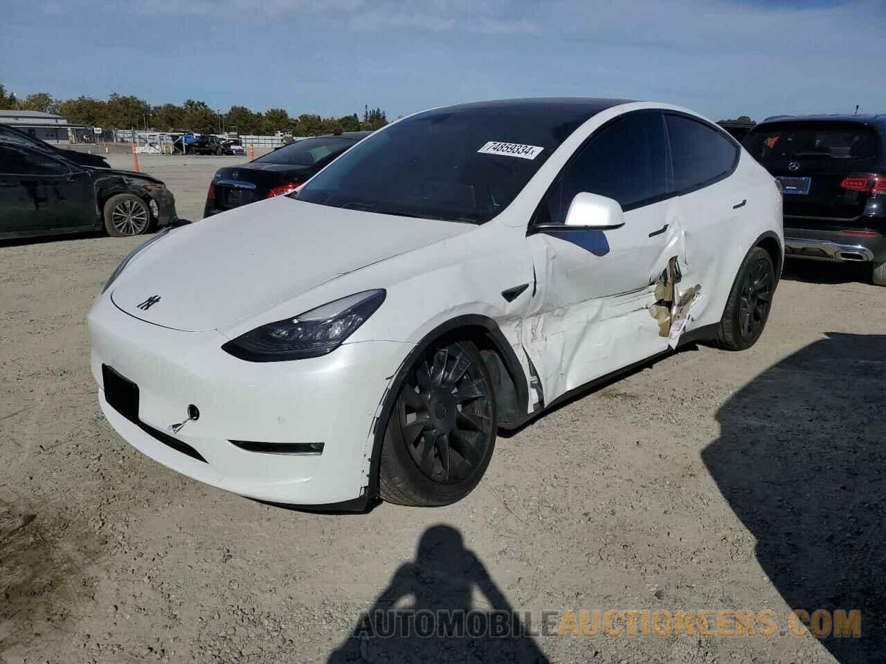 7SAYGDEE9NF481288 TESLA MODEL Y 2022