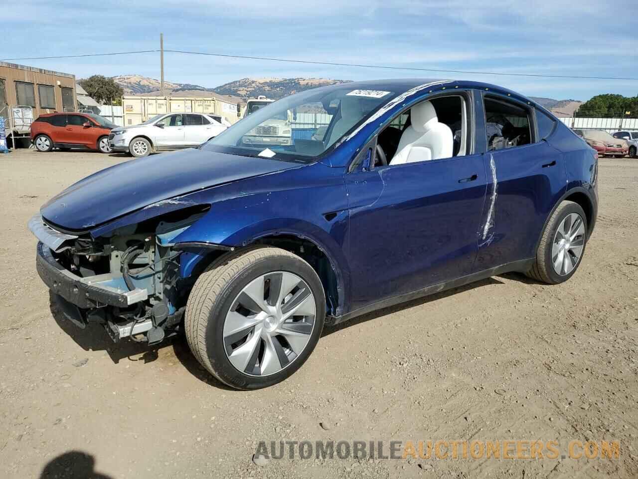 7SAYGDEE9NF551906 TESLA MODEL Y 2022