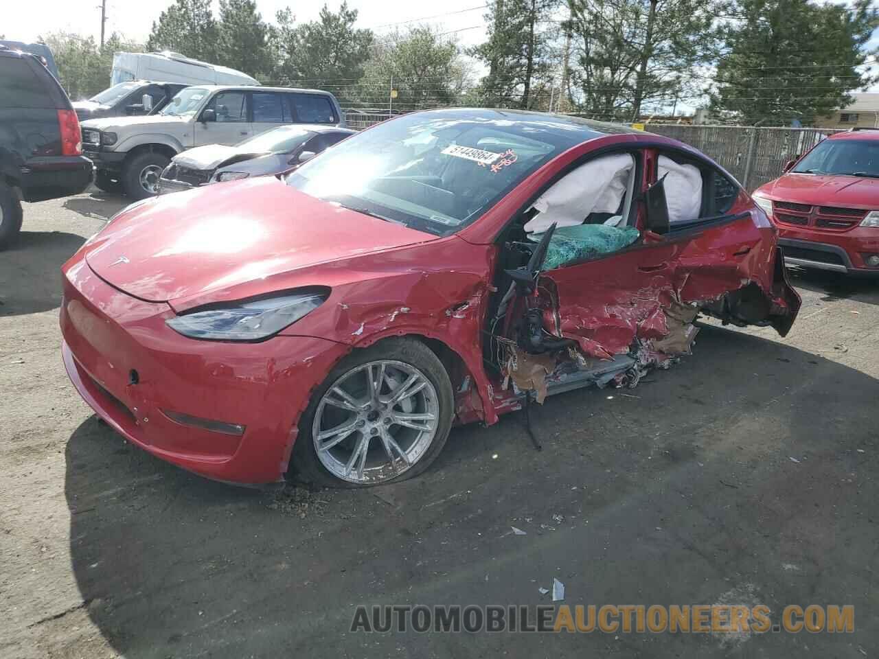 7SAYGDEE9PF707378 TESLA MODEL Y 2023