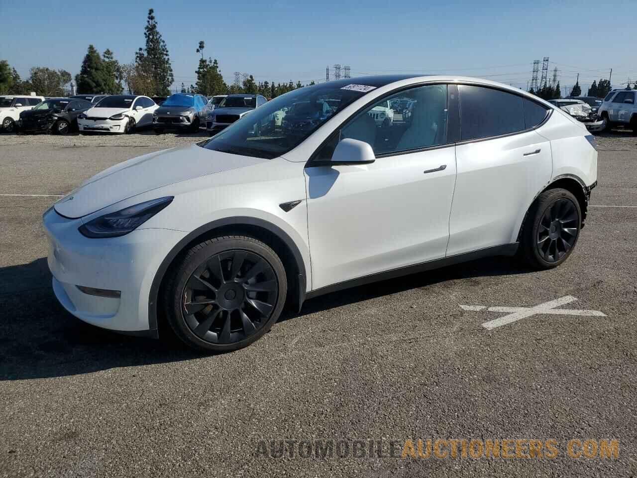 7SAYGDEEXNF324417 TESLA MODEL Y 2022