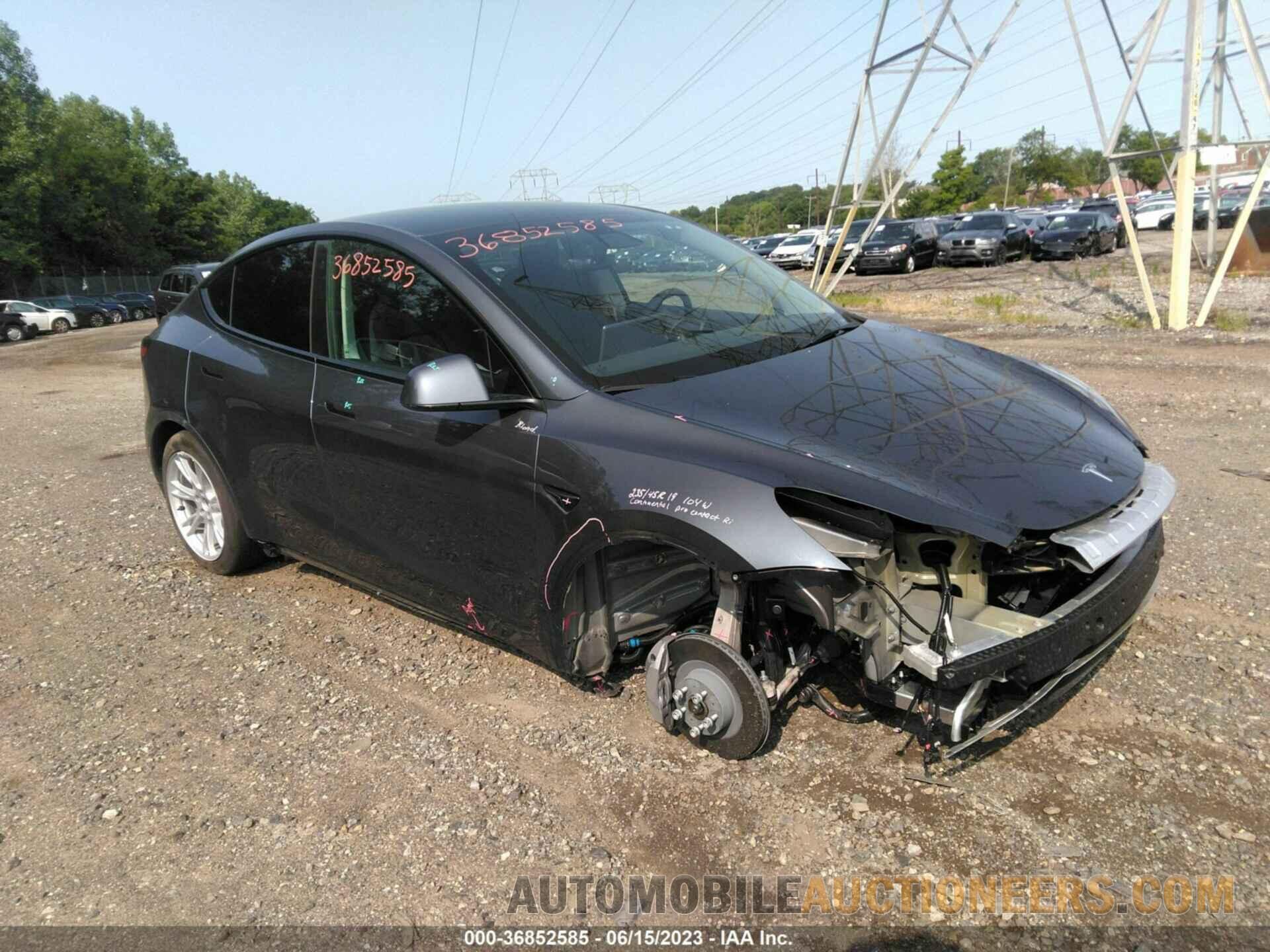 7SAYGDEEXNF368790 TESLA MODEL Y 2022