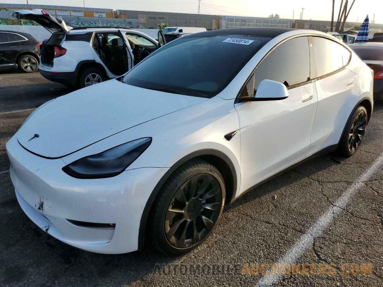 7SAYGDEEXNF380521 TESLA MODEL Y 2022