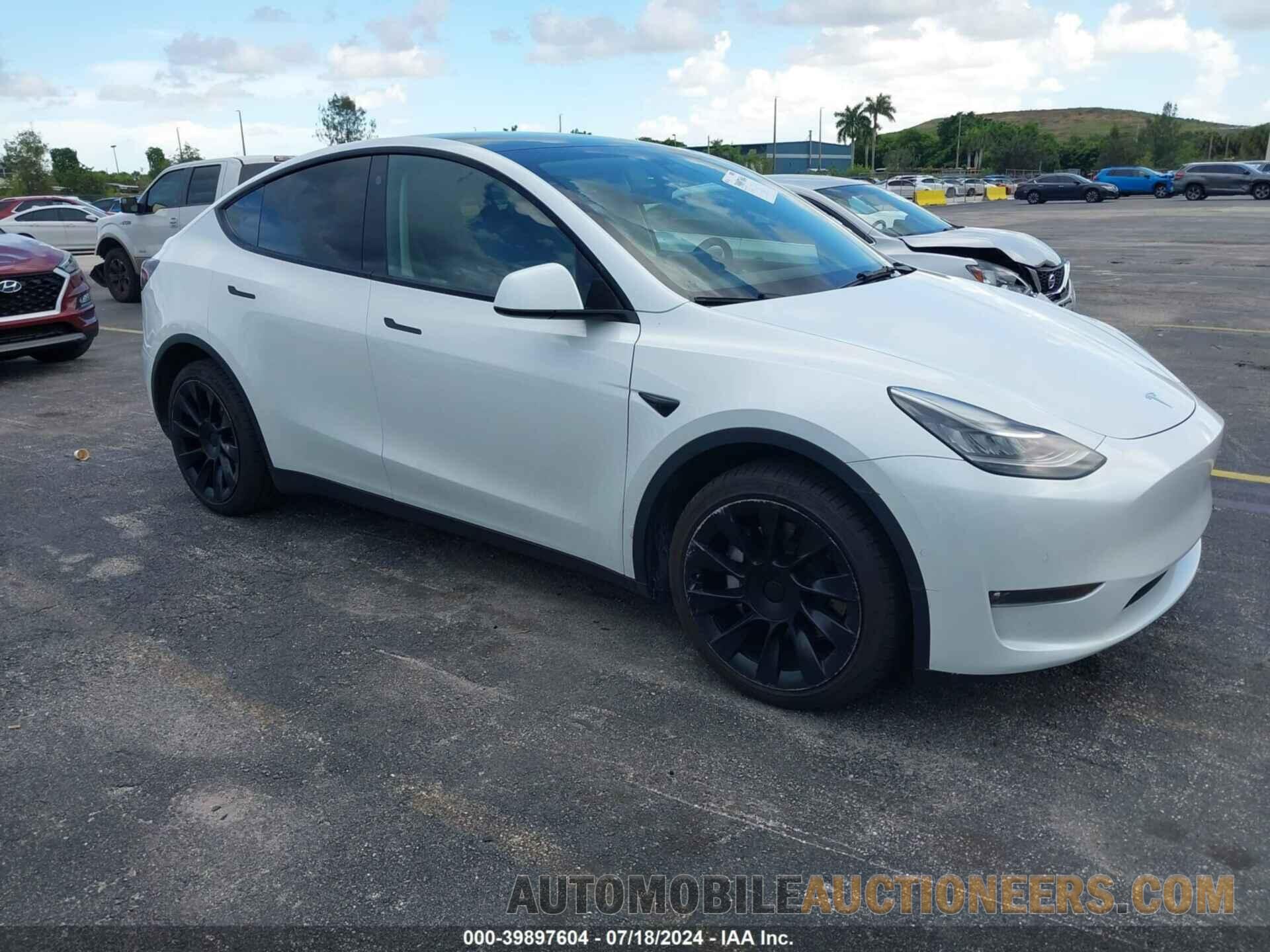 7SAYGDEEXNF387209 TESLA MODEL Y 2022