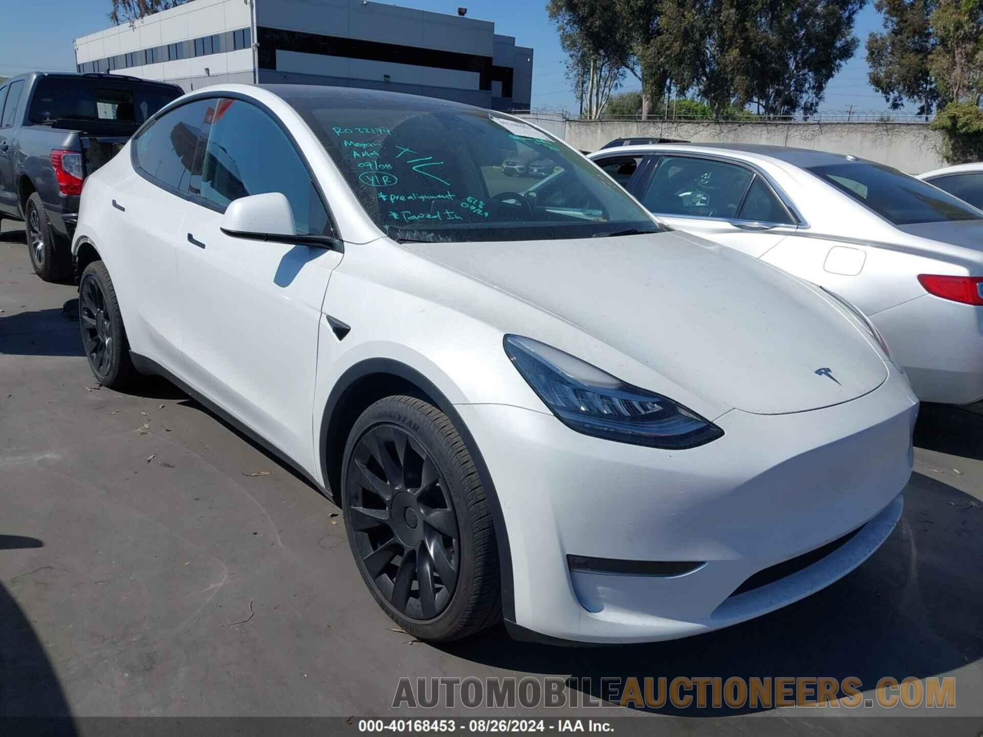 7SAYGDEEXNF409323 TESLA MODEL Y 2022