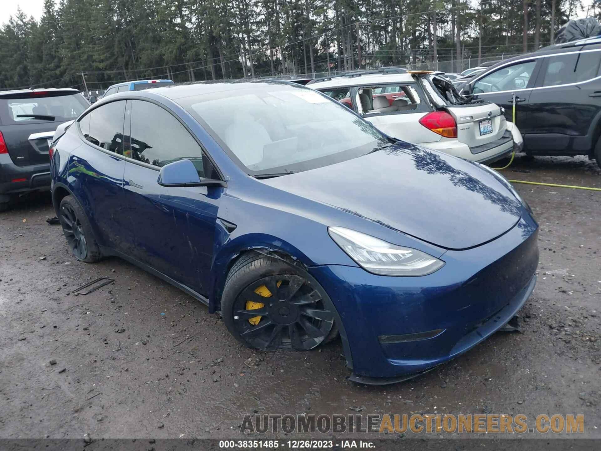 7SAYGDEEXNF433332 TESLA MODEL Y 2022