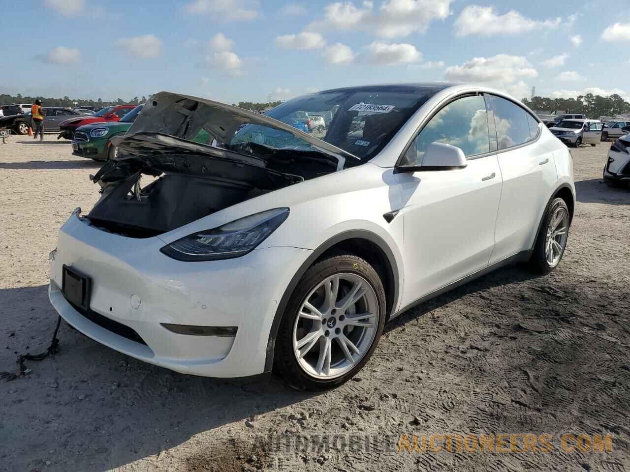 7SAYGDEEXNF437882 TESLA MODEL Y 2022