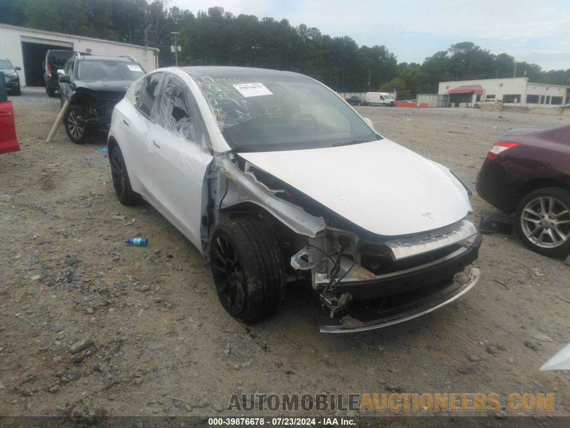 7SAYGDEEXNF438921 TESLA MODEL Y 2022