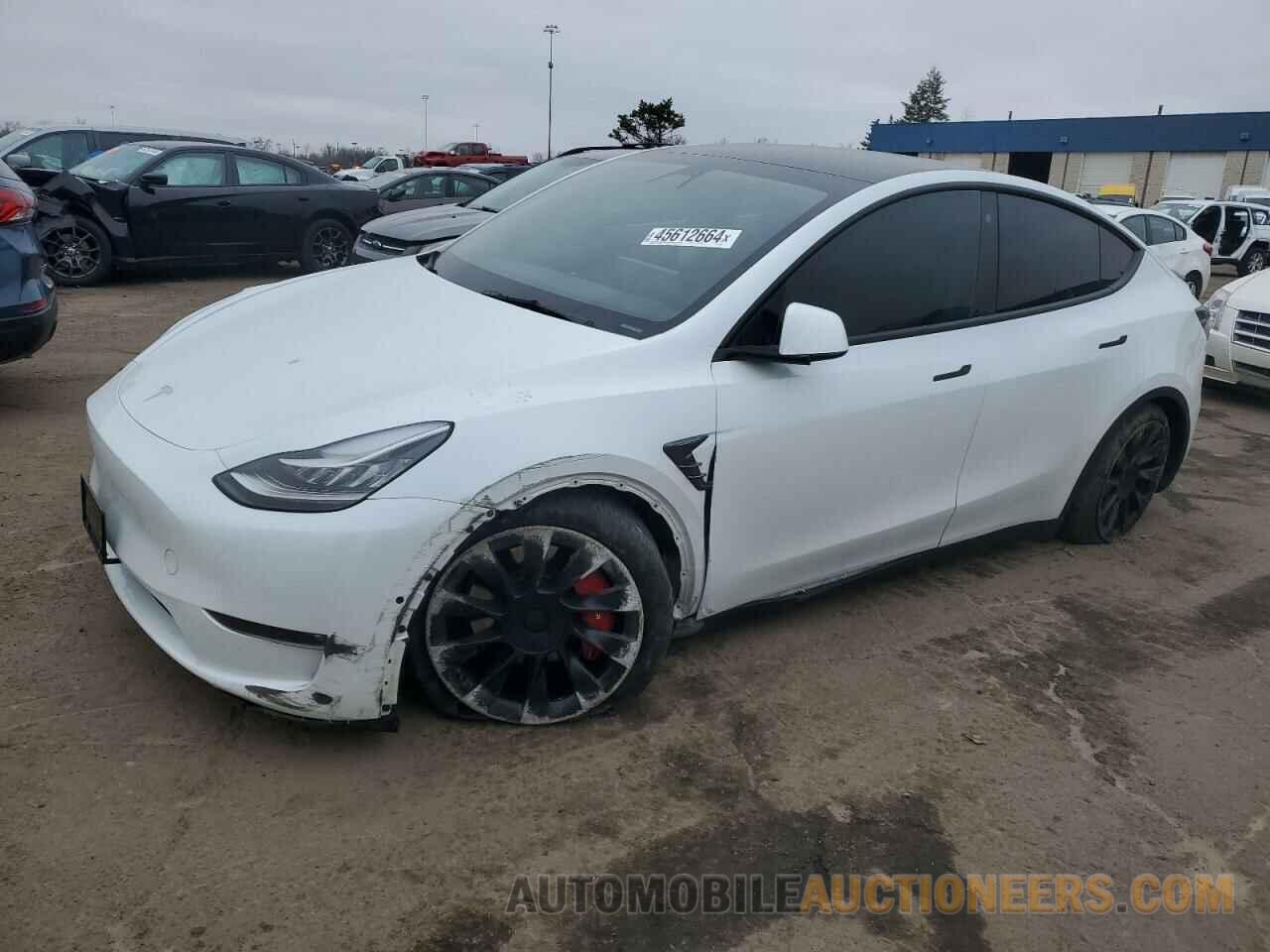 7SAYGDEEXNF440572 TESLA MODEL Y 2022